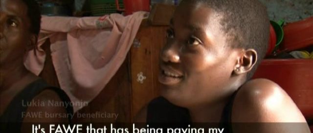 Fighting poverty - keeping girls in school in Uganda - Lukia Nanyonjo