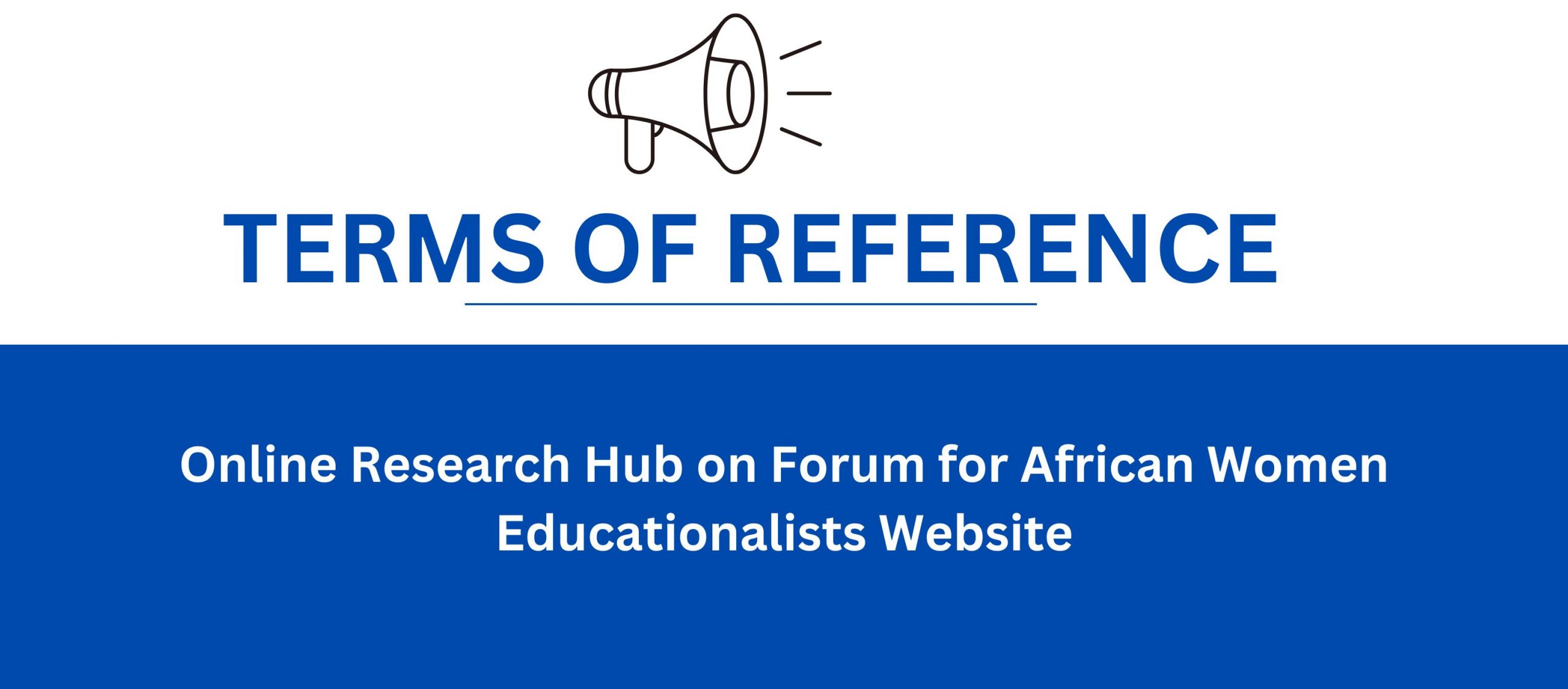 Terms of Reference to Incorporate Online Research Hub on Website 